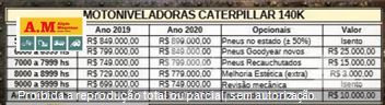 Motoniveladora Caterpillar 140K