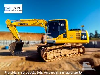 Escavadeira Komatsu PC160