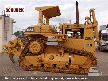 Trator de Esteira Caterpillar D8L