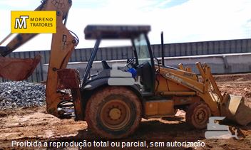 Retro Escavadeira Case 580M