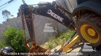 Retro Escavadeira John Deere 310K