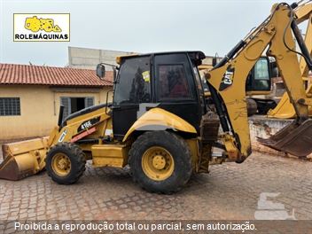 Retro Escavadeira Caterpillar 416E