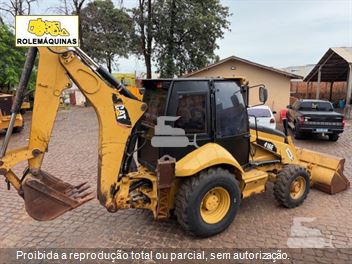 Retro Escavadeira Caterpillar 416E