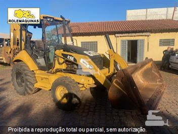 Retro Escavadeira Caterpillar 416E