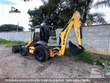 Retro Escavadeira New Holland B110B