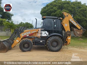 Retro Escavadeira Case 580N