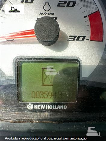 Retro Escavadeira New Holland B110B