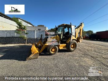 Retro Escavadeira Caterpillar 416E