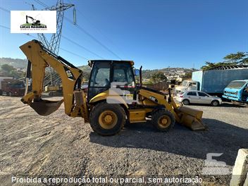 Retro Escavadeira Caterpillar 416E