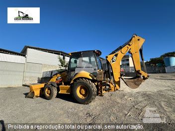 Retro Escavadeira Caterpillar 416E