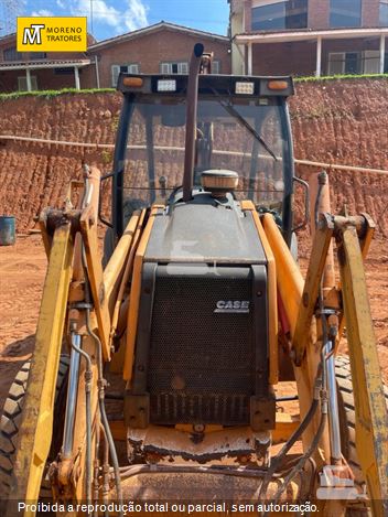 Retro Escavadeira Case 580M