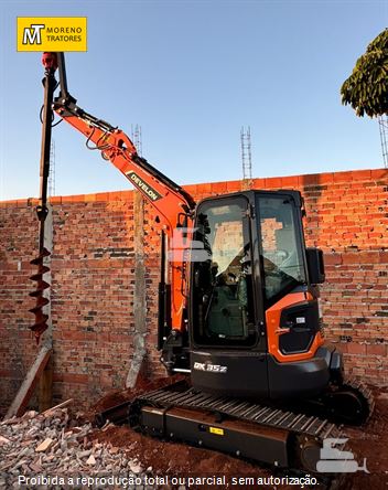 Mini-Escavadeira Doosan DX35Z