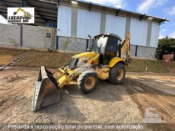 Retro Escavadeira New Holland B95B