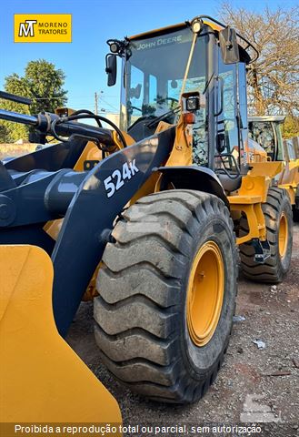 Pá Carregadeira John Deere 524K