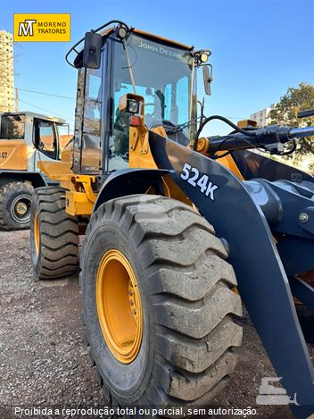 Pá Carregadeira John Deere 524K
