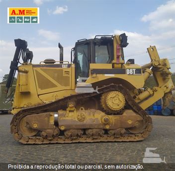 Trator de Esteira Caterpillar D8T