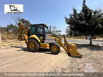 Retro Escavadeira Caterpillar 416E