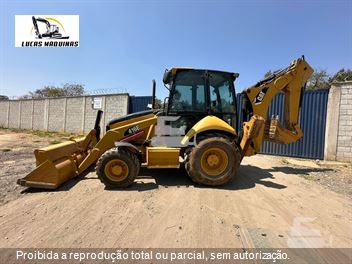 Retro Escavadeira Caterpillar 416E