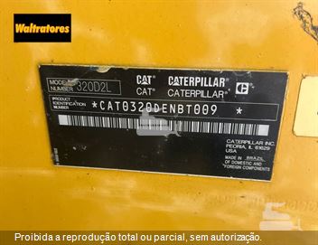 Escavadeira Caterpillar 320D2L