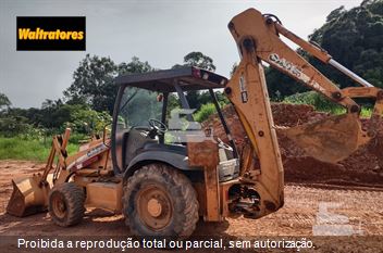 Retro Escavadeira Case 580M