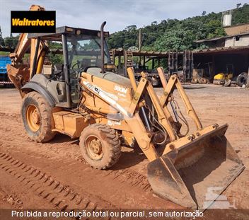 Retro Escavadeira Case 580M