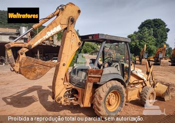 Retro Escavadeira Case 580M