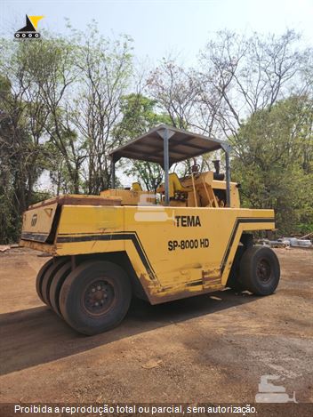 Rolo Compactador Tematerra SP8000