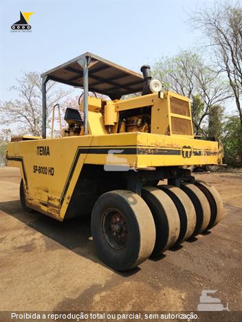 Rolo Compactador Tematerra SP8000