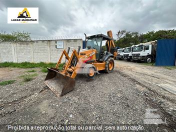 Retro Escavadeira Case 580M