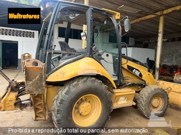 Retro Escavadeira Caterpillar 416E