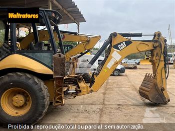 Retro Escavadeira Caterpillar 416E