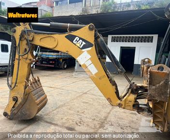 Retro Escavadeira Caterpillar 416E