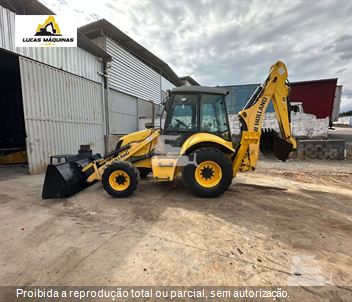 Retro Escavadeira New Holland B110B