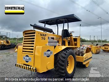 Rolo Compactador Muller VAP70