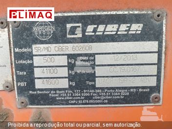 Usina de Asfalto Ciber UACF 19P2