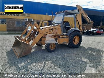 Retro Escavadeira Case 580L