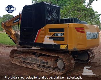 Escavadeira Sany SY135C