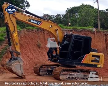 Escavadeira Sany SY135C