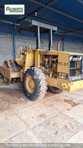 Rolo Compactador Caterpillar CS-431C