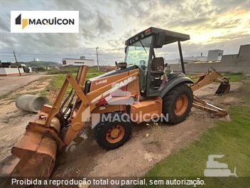 Retro Escavadeira Case 580M