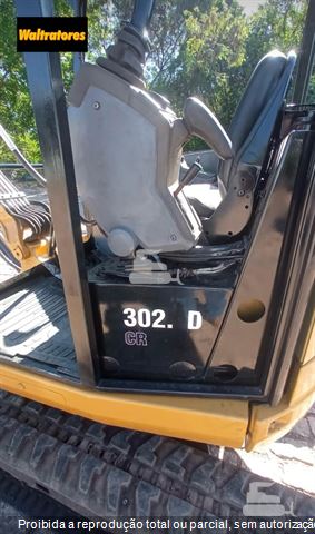 Mini-Escavadeira Caterpillar 302.7D