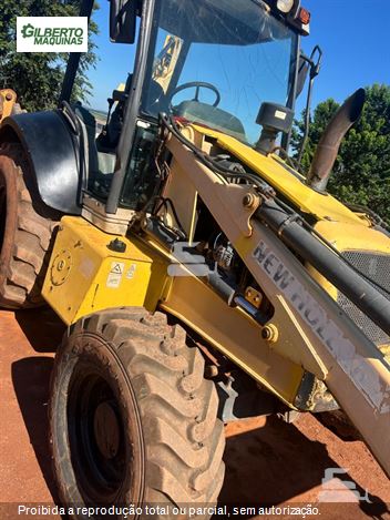 Retro Escavadeira New Holland LB90