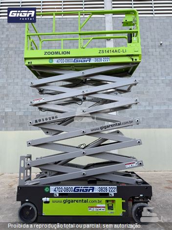 Plataforma Aérea (Elevatória) Zoomlion ZS1414AC Li