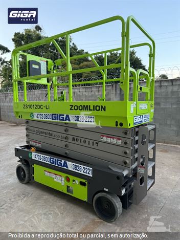 Plataforma Aérea (Elevatória) Zoomlion ZS1012DC Li