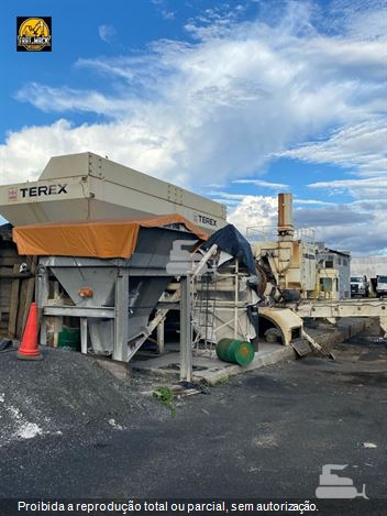 Usina de Asfalto Terex MAGNUM 140