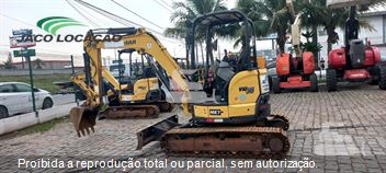 Mini-Escavadeira Yanmar Vio35