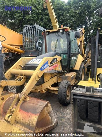 Retro Escavadeira Caterpillar 416E