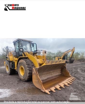 Pá Carregadeira Caterpillar 966L