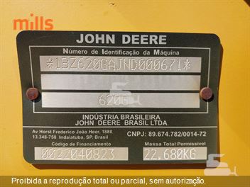 Motoniveladora John Deere 620G