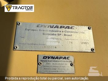 Rolo Compactador Dynapac CP271